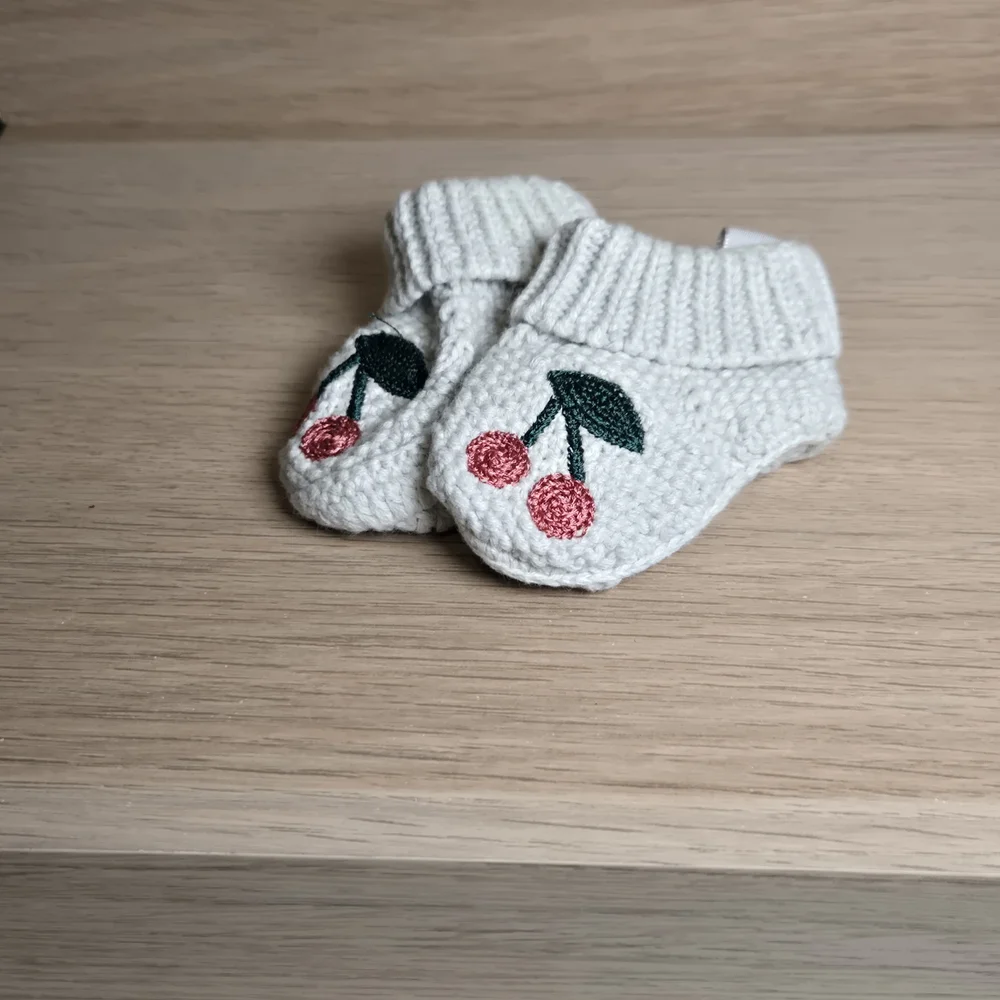Adorable Newborn Baby Moccasins and Booties - Pink, Cream, and Orange Baby Gap